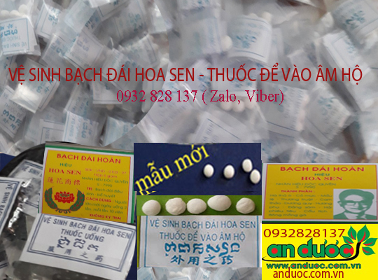 ĐẶT PHỤ KHOA BẠCH ĐÁI HOA SEN CHÍNH HÃNG GIÁ TỐT