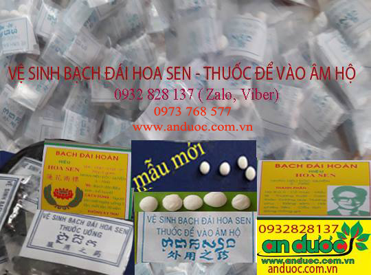 THUỐC ĐÔNG Y HOA SEN TRỊ HUYẾT TRẮNG, NẤM, NGỨA