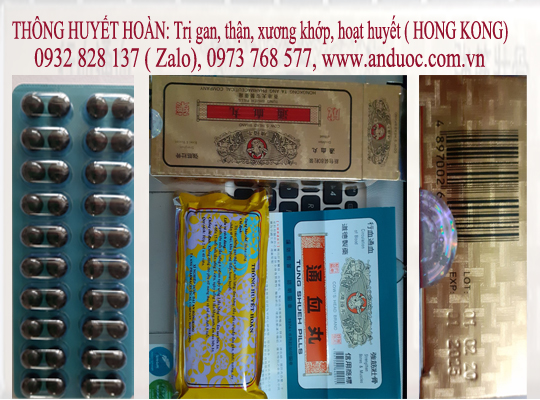 THÔNG HUYẾT HOÀN CHỦ TRỊ GAN THẬN, THÔNG HUYẾT