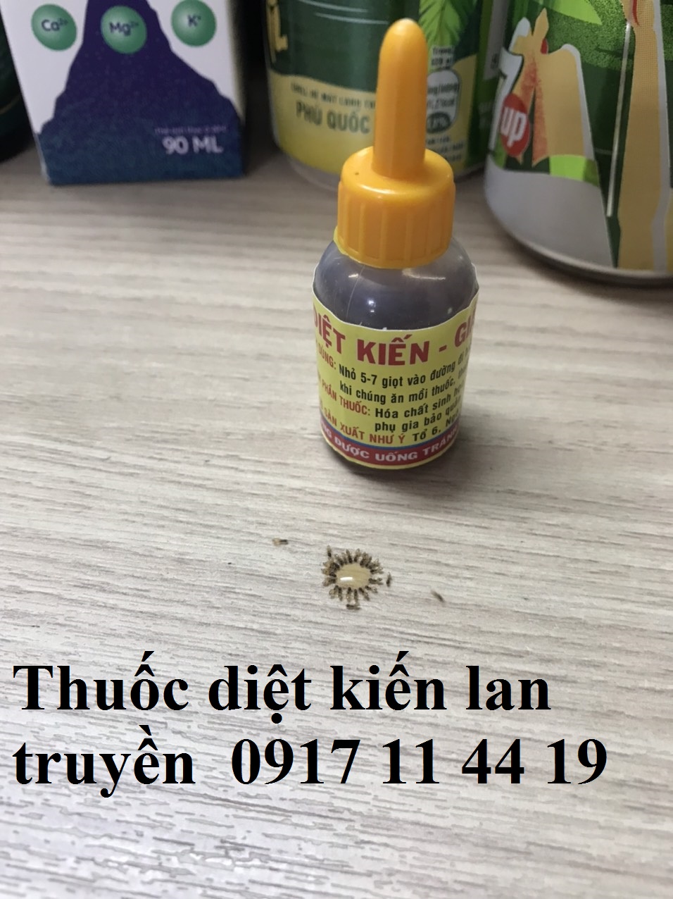 THUỐC DIỆT KIẾN LAN TRUYỀN, DIỆT CẢ TỔ KIẾN