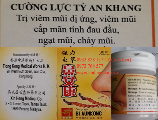 THUỐC ĐÔNG Y CỦA HONG KONG CHỮA VIÊM XOANG