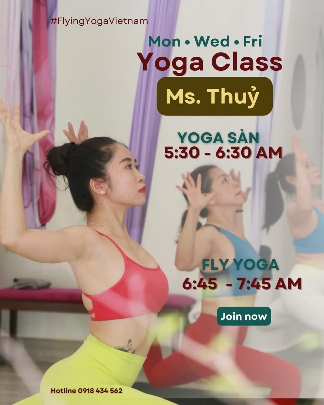 YOGA BAY CHẤT LƯỢNG GÒ VẤP